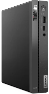 Неттоп Lenovo ThinkCentre Neo 50q Gen 4 i3 1215U (1.2) 8Gb SSD512Gb UHDG без ОС GbitEth WiFi BT 65W kb мышь клавиатура черный (12LN003LGP)
