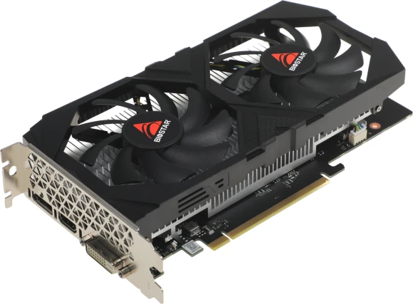 Видеокарта Biostar PCI-E 4.0 VN3516RF68 NVIDIA GeForce RTX 3050 6Gb 96bit GDDR6 1042/14000 DVIx1 HDMIx1 DPx1 HDCP Ret Видеокарта Biostar PCI-E 4.0 VN3516RF68 NVIDIA GeForce RTX 3050 6Gb 96bit GDDR6 1042/14000 DVIx1 HDMIx1 DPx1 HDCP Ret