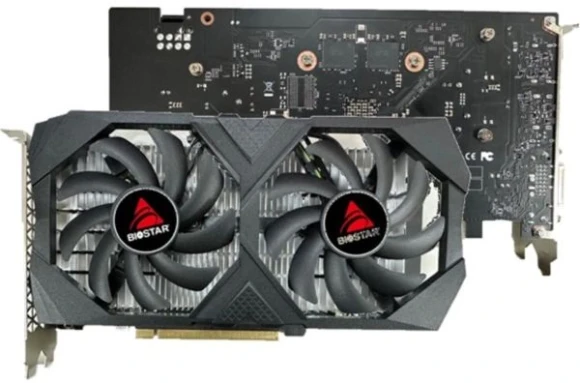Видеокарта Biostar PCI-E 4.0 VN3516RF68 NVIDIA GeForce RTX 3050 6Gb 96bit GDDR6 1042/14000 DVIx1 HDMIx1 DPx1 HDCP Ret Видеокарта Biostar PCI-E 4.0 VN3516RF68 NVIDIA GeForce RTX 3050 6Gb 96bit GDDR6 1042/14000 DVIx1 HDMIx1 DPx1 HDCP Ret