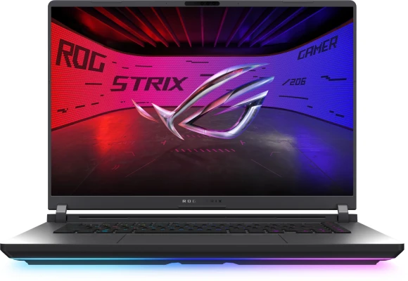 Ноутбук Asus ROG Strix G16 G615JMR-TS414 Core i7 14650HX 16Gb SSD512Gb NVIDIA GeForce RTX 5060 8Gb 16" IPS WQXGA (2560x1600) без ОС grey WiFi BT Cam (90NR0LB1-M00KA0) Ноутбук Asus ROG Strix G16 G615JMR-TS414 Core i7 14650HX 16Gb SSD512Gb NVIDIA GeForce RTX 5060 8Gb 16" IPS WQXGA (2560x1600) без ОС grey WiFi BT Cam (90NR0LB1-M00KA0)