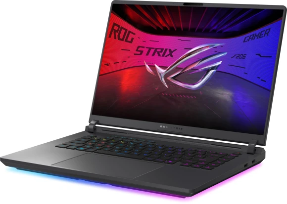 Ноутбук Asus ROG Strix G16 G615JMR-TS414 Core i7 14650HX 16Gb SSD512Gb NVIDIA GeForce RTX 5060 8Gb 16" IPS WQXGA (2560x1600) без ОС grey WiFi BT Cam (90NR0LB1-M00KA0) Ноутбук Asus ROG Strix G16 G615JMR-TS414 Core i7 14650HX 16Gb SSD512Gb NVIDIA GeForce RTX 5060 8Gb 16" IPS WQXGA (2560x1600) без ОС grey WiFi BT Cam (90NR0LB1-M00KA0)