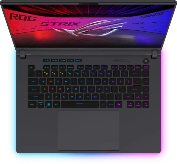 Ноутбук Asus ROG Strix G16 G615JMR-TS414 Core i7 14650HX 16Gb SSD512Gb NVIDIA GeForce RTX 5060 8Gb 16" IPS WQXGA (2560x1600) без ОС grey WiFi BT Cam (90NR0LB1-M00KA0) Ноутбук Asus ROG Strix G16 G615JMR-TS414 Core i7 14650HX 16Gb SSD512Gb NVIDIA GeForce RTX 5060 8Gb 16" IPS WQXGA (2560x1600) без ОС grey WiFi BT Cam (90NR0LB1-M00KA0)