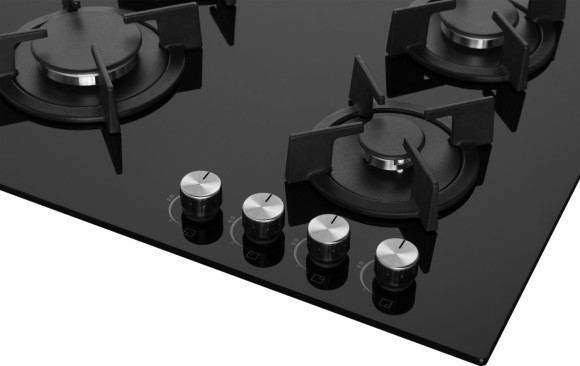 Газовая варочная поверхность Weissgauff HG 640 BG черный Газовая варочная поверхность Weissgauff HG 640 BG черный