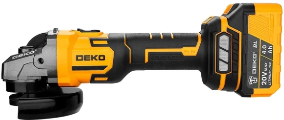 Углошлифовальная машина Deko DKAG-125 9000об/мин рез.шпин.:M14 d=125мм (083-1063)