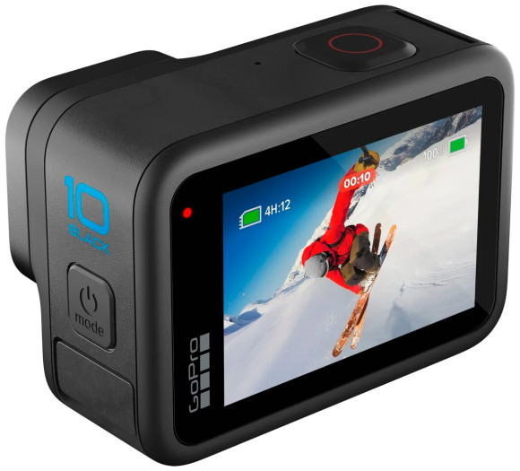 Экшн-камера GoPro HERO10 Black 1x 23Mpix черный