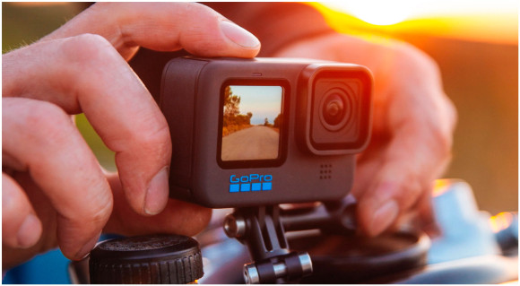 Экшн-камера GoPro HERO10 Black 1x 23Mpix черный