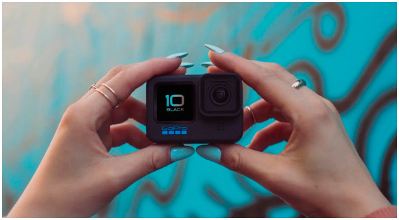 Экшн-камера GoPro HERO10 Black 1x 23Mpix черный