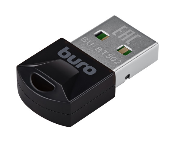 Адаптер USB Buro BU-BT502 BT5.0+EDR class 1.5 20м черный Адаптер USB Buro BU-BT502 BT5.0+EDR class 1.5 20м черный