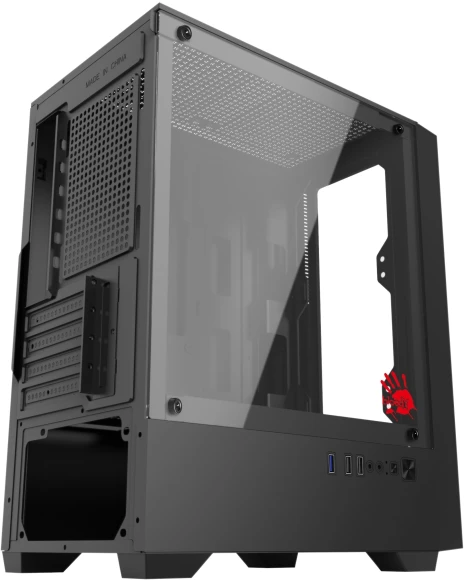 Корпус Bloody CC-123 черный без БП mATX 8x120mm 2xUSB2.0 1xUSB3.0 audio bott PSU Корпус Bloody CC-123 черный без БП mATX 8x120mm 2xUSB2.0 1xUSB3.0 audio bott PSU