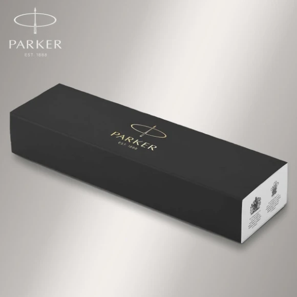 Ручка роллер Parker IM Core T321 (1931663) Brushed Metal GT F черн. черн. подар.кор.