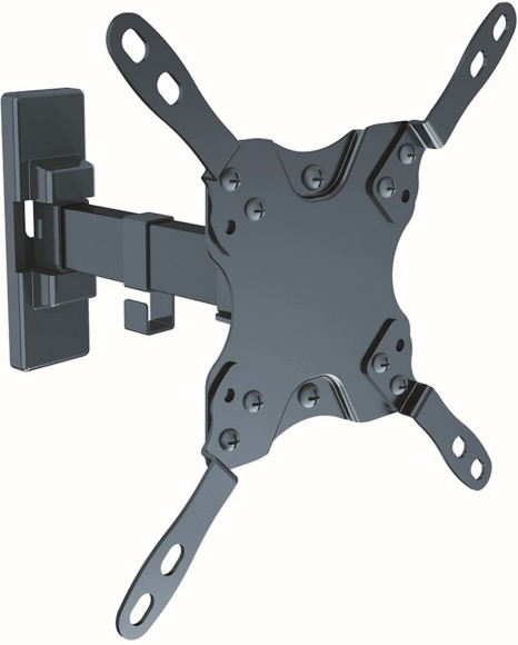 Кронштейн для телевизора Ultramounts UM864B черный 13"-42" макс.20кг настенный поворот и наклон