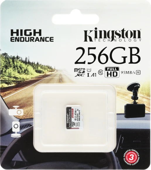 Флеш карта microSDXC 256GB Kingston SDCE/256GB High Endurance w/o adapter Флеш карта microSDXC 256GB Kingston SDCE/256GB High Endurance w/o adapter