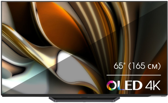 Телевизор OLED Hisense 65" 65A85H черный 4K Ultra HD 120Hz DVB-T DVB-T2 DVB-C DVB-S DVB-S2 USB WiFi Smart TV (RUS) Телевизор OLED Hisense 65" 65A85H черный 4K Ultra HD 120Hz DVB-T DVB-T2 DVB-C DVB-S DVB-S2 USB WiFi Smart TV (RUS)