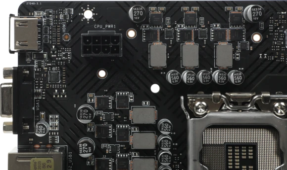 Материнская плата MSI PRO B760M-E Soc-1700 Intel B760 2xDDR5 mATX AC`97 8ch(7.1) GbLAN+VGA+HDMI