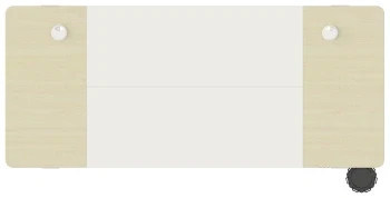 Стол для компьютера Cactus CS-EDL-WWD электропривод столешница МДФ белый дуб молочный каркас белый 140x72x60см