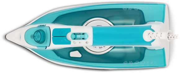 Утюг Vitek VT-8355 2600Вт бирюзовый/белый