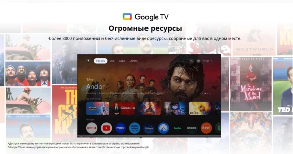 Телевизор LED Skyworth 40" 40E55G Google TV Frameless черный FULL HD 60Hz DVB-T DVB-T2 DVB-C DVB-S DVB-S2 USB WiFi Smart TV Телевизор LED Skyworth 40" 40E55G Google TV Frameless черный FULL HD 60Hz DVB-T DVB-T2 DVB-C DVB-S DVB-S2 USB WiFi Smart TV