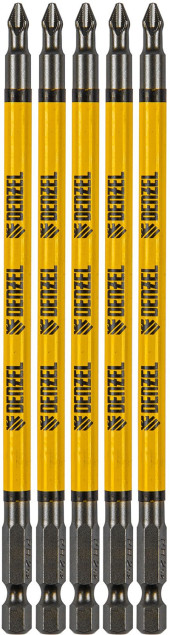 Набор бит Denzel 11647 (5пред.) для шуруповертов