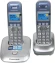 Р/Телефон Dect Panasonic KX-TG2512RUS серебристый (труб. в компл.:2шт) АОН