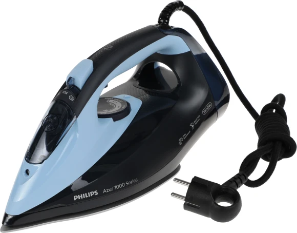 Утюг Philips DST7041/20 2800Вт черный/синий
