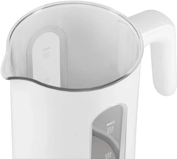 Чайник электрический Hyundai HYK-G5510 1.5л. 2200Вт белый/прозрачный корпус: стекло Чайник электрический Hyundai HYK-G5510 1.5л. 2200Вт белый/прозрачный корпус: стекло