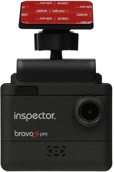 Видеорегистратор с радар-детектором Inspector BRAVO S PRO черный 2Mpix 1080x1920 1080p 140гр. GPS iCatch SPCA6350M Видеорегистратор с радар-детектором Inspector BRAVO S PRO черный 2Mpix 1080x1920 1080p 140гр. GPS iCatch SPCA6350M
