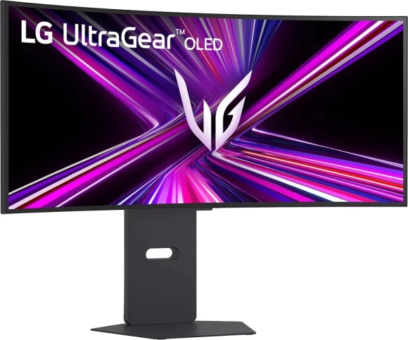 Монитор LG 34" UltraGear 34GX900A-B черный OLED LED 21:9 HDMI M/M матовая HAS Piv 275cd 178гр/178гр 3440x1440 240Hz FreeSync Premium Pro DP Ultra WQHD USB 10.4кг Монитор LG 34" UltraGear 34GX900A-B черный OLED LED 21:9 HDMI M/M матовая HAS Piv 275cd 178гр/178гр 3440x1440 240Hz FreeSync Premium Pro DP Ultra WQHD USB 10.4кг