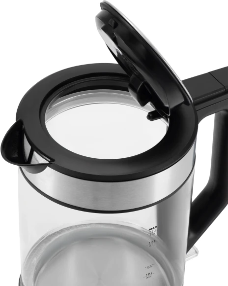 Чайник электрический Hyundai HYK-G3509 1.7л. 2200Вт черный/прозрачный корпус: стекло/пластик Чайник электрический Hyundai HYK-G3509 1.7л. 2200Вт черный/прозрачный корпус: стекло/пластик