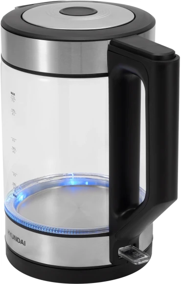 Чайник электрический Hyundai HYK-G3509 1.7л. 2200Вт черный/прозрачный корпус: стекло/пластик Чайник электрический Hyundai HYK-G3509 1.7л. 2200Вт черный/прозрачный корпус: стекло/пластик