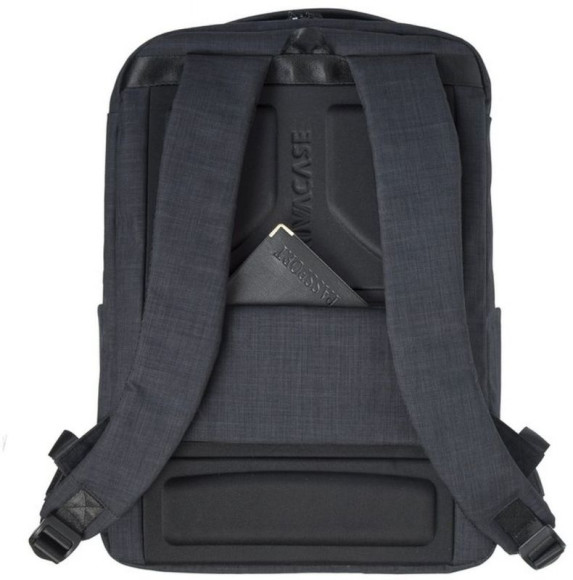 Рюкзак для ноутбука 17.3" Riva 8365 черный полиэстер (8365 BLACK) Рюкзак для ноутбука 17.3" Riva 8365 черный полиэстер (8365 BLACK)