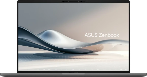 Ноутбук Asus Zenbook 14 UX3407QA-QD267W Snapdragon X X1-26-100 16Gb SSD512Gb Qualcomm Adreno 14" OLED WUXGA (1920x1200) Windows 11 Home grey WiFi BT Cam Bag (90NB1502-M00DN0)