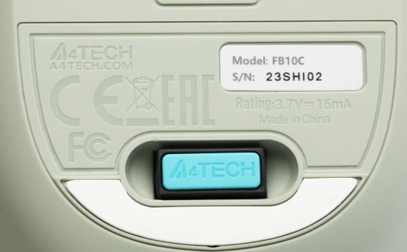 Мышь A4Tech Fstyler FB10C зеленый оптическая 2000dpi беспров. BT/Radio USB 4but (FB10C MATCHA GREEN)