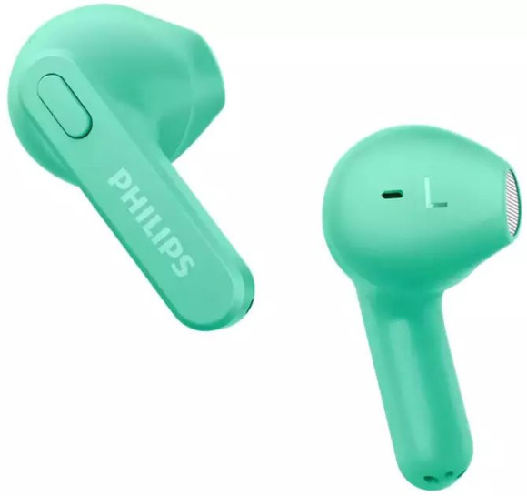 Гарнитура вкладыши Philips TAT2236GR/00 зеленый беспроводные bluetooth в ушной раковине