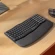 Клавиатура Logitech Wave Keys графитовый USB беспроводная BT/Radio slim Ergo LED (подставка для запястий) (920-012319)