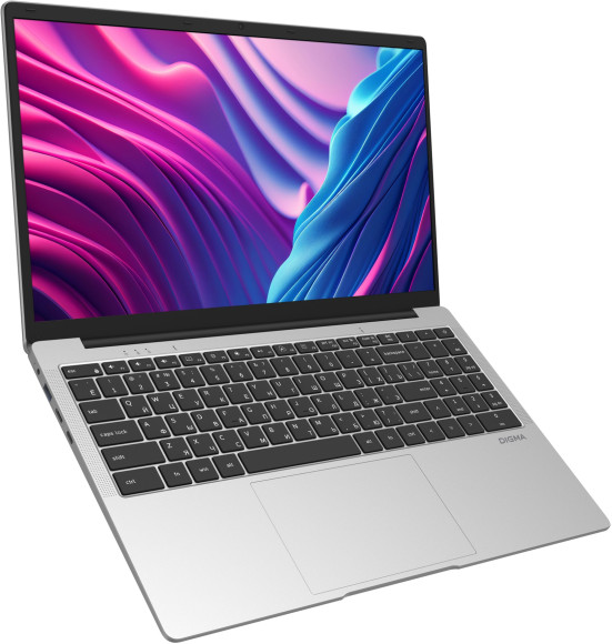Ноутбук Digma EVE P5851 Pentium Silver N5030 8Gb SSD256Gb Intel UHD Graphics 605 15.6" IPS FHD (1920x1080) Windows 11 Pro silver WiFi BT Cam 5000mAh (DN15N5-8CXW05) Ноутбук Digma EVE P5851 Pentium Silver N5030 8Gb SSD256Gb Intel UHD Graphics 605 15.6" IPS FHD (1920x1080) Windows 11 Pro silver WiFi BT Cam 5000mAh (DN15N5-8CXW05)