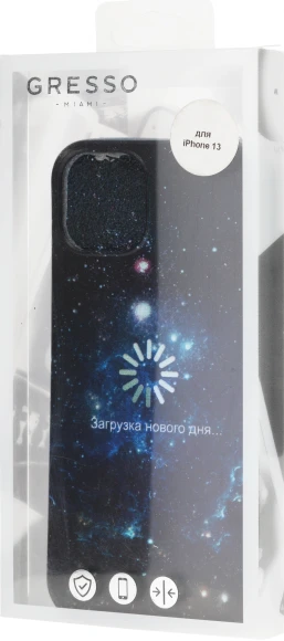 Чехол (клип-кейс) Gresso для iPhone 13 Meridian черный (GR17AAAE8891) Чехол (клип-кейс) Gresso для iPhone 13 Meridian черный (GR17AAAE8891)