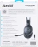 Наушники с микрофоном A4Tech Fstyler FH300U черный 2м мониторные USB оголовье (FH300U BLACK)