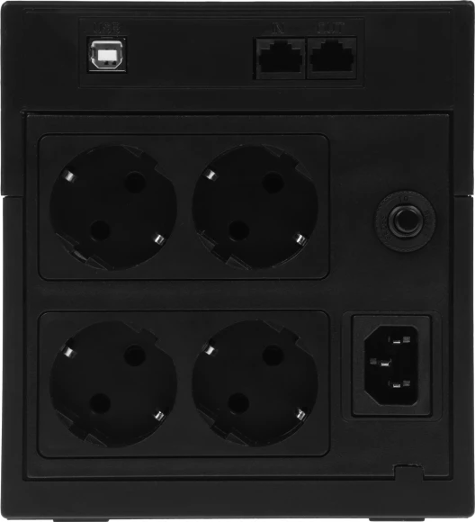 Источник бесперебойного питания Powercom Raptor RPT-1025AP LCD 615Вт 1025ВА черный