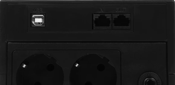 Источник бесперебойного питания Powercom Raptor RPT-1025AP LCD 615Вт 1025ВА черный