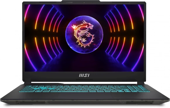 Ноутбук MSI Cyborg 15 A13VF-1615XRU Core i7 13620H 32Gb SSD512Gb NVIDIA GeForce RTX4060 8Gb 15.6" IPS FHD (1920x1080) FreeDOS black WiFi BT Cam (9S7-15K111-1615)