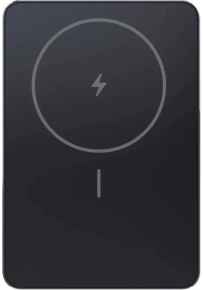 Мобильный аккумулятор Xiaomi Super Slim Magnetic 5000mAh QC3.0/PD3.0 22.5W 3A USB-C беспров.зар. черный (BHR08PMGL)