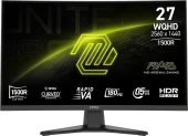 Монитор MSI 26.5" Mag 271QP QD-OLED X28 черный QD OLED LED 16:9 HDMI матовая HAS Piv 250cd 178гр/178гр 2650x1440 280Hz DP Quad 2K (1440p) 8.2кг