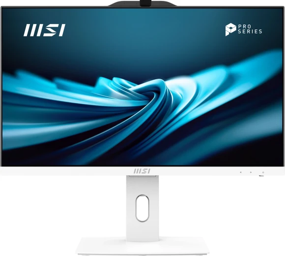 Моноблок MSI Pro AP242P 14M-668XRU 23.8" Full HD i7 14700 (2.1) 16Gb SSD512Gb UHDG 770 без ОС GbitEth WiFi BT 120W клавиатура мышь Cam белый 1920x1080