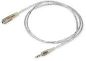 Кабель-удлинитель аудио Buro Jack 3.5 (m)/Jack 3.5 (f) 1м. прозрачный (CAB025-1M) Кабель-удлинитель аудио Buro Jack 3.5 (m)/Jack 3.5 (f) 1м. прозрачный (CAB025-1M)