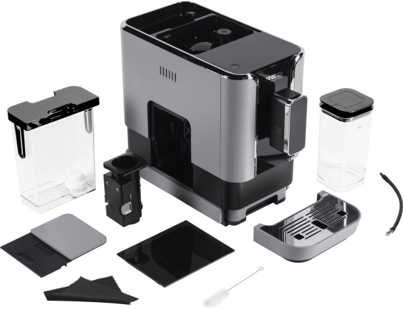 Кофемашина Red Solution Colomba RCM-1550 1470Вт серый/черный Кофемашина Red Solution Colomba RCM-1550 1470Вт серый/черный