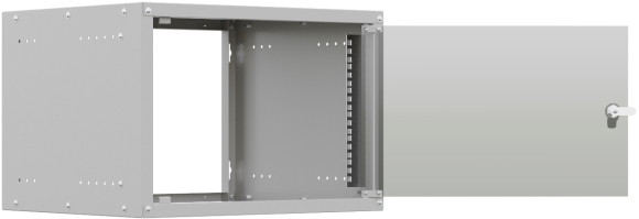 Шкаф коммутационный NTSS Lime (NTSS-WL6U5560GS) настенный 6U 550x600мм пер.дв.стекл несъемн.бок.пан. 30кг серый 520мм 12кг 110град. 370мм IP20 сталь Шкаф коммутационный NTSS Lime (NTSS-WL6U5560GS) настенный 6U 550x600мм пер.дв.стекл несъемн.бок.пан. 30кг серый 520мм 12кг 110град. 370мм IP20 сталь