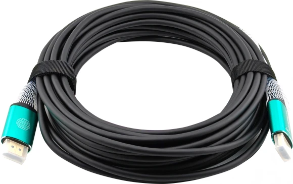 Кабель аудио-видео Cactus CS-HDMI-AOC-2.1-10 HDMI (m)/HDMI (m) 10м. позолоч.конт. черный Кабель аудио-видео Cactus CS-HDMI-AOC-2.1-10 HDMI (m)/HDMI (m) 10м. позолоч.конт. черный
