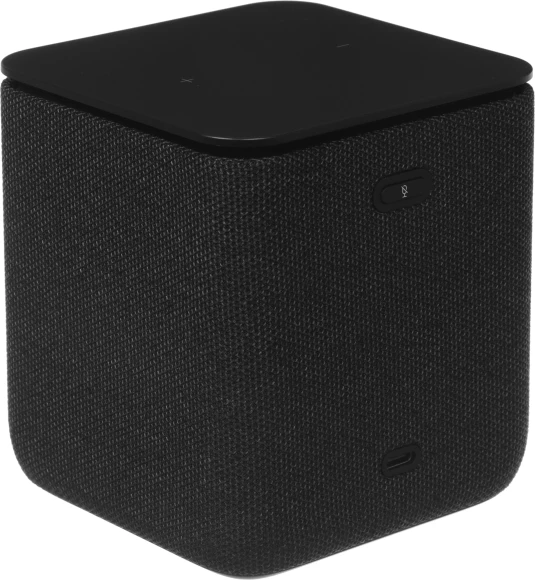 Умная колонка Yandex Станция Миди Алиса черный 24W 1.0 BT/Wi-Fi 10м (YNDX-00054BLK)