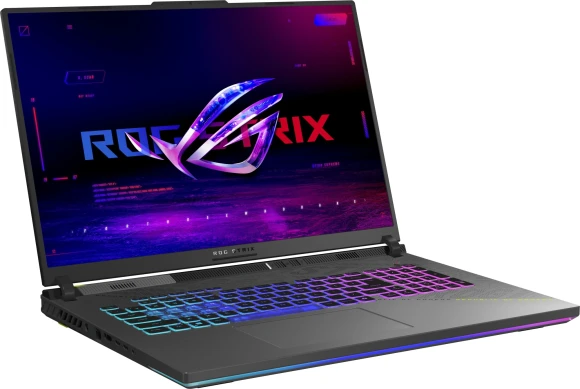 Ноутбук Asus ROG Strix G18 G814PM-S8117 Ryzen 9 8940HX 16Gb SSD512Gb NVIDIA GeForce RTX 5060 8Gb 18" IPS WUXGA (1920x1200) без ОС grey WiFi BT Cam (90NR0L29-M005X0) Ноутбук Asus ROG Strix G18 G814PM-S8117 Ryzen 9 8940HX 16Gb SSD512Gb NVIDIA GeForce RTX 5060 8Gb 18" IPS WUXGA (1920x1200) без ОС grey WiFi BT Cam (90NR0L29-M005X0)