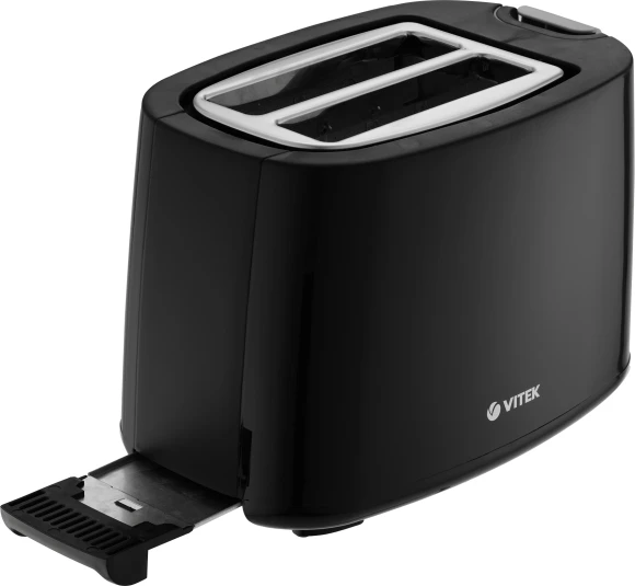 Тостер Vitek Verde VT-7164 750Вт черный
